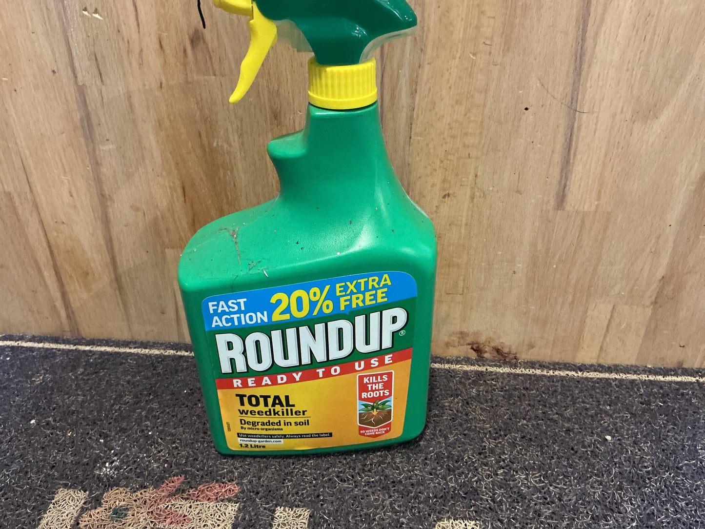 RoundUp Concentrate Total Weedkiller Optima+ Round Up