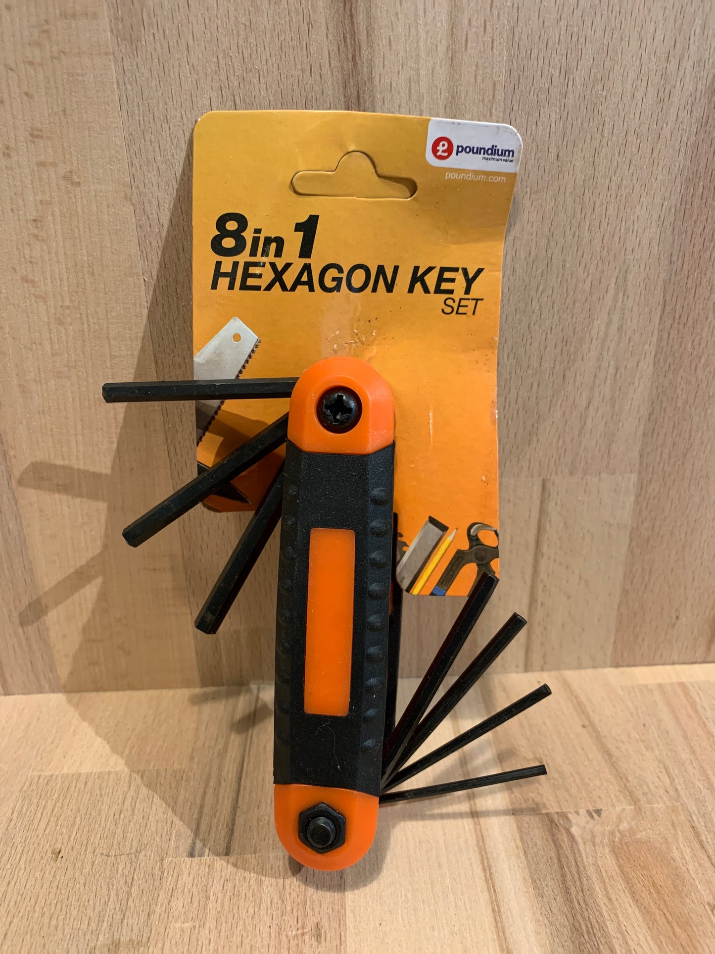 8 in 1 Hexagon Key Set