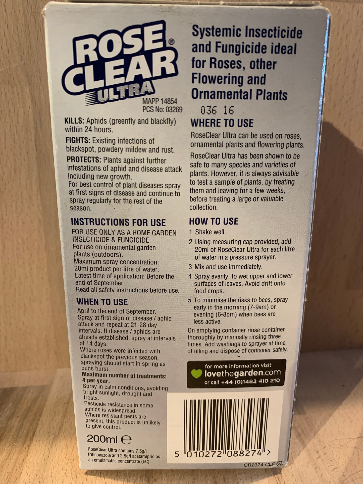 Rose Clear Ultra 3in1 Action