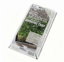 Microgreens Seed Trays - Reuseable with three packets of seeds