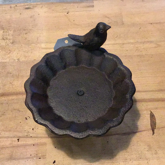 Cast Iron Round Bird Bath