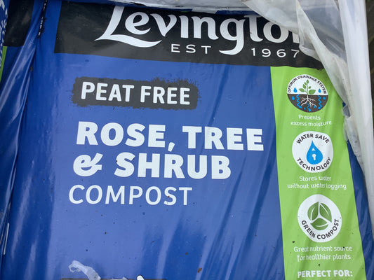 Miracle-Gro & Levingtons Rose, Tree & Shrub Compost