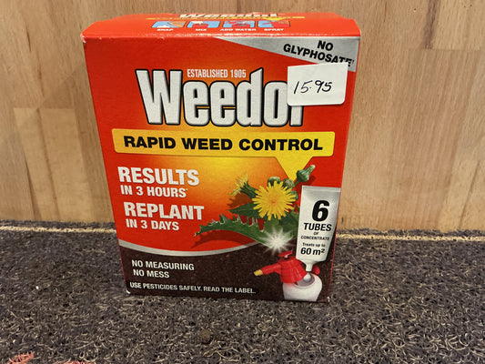 Weedol Rapid weed control 6 tubes