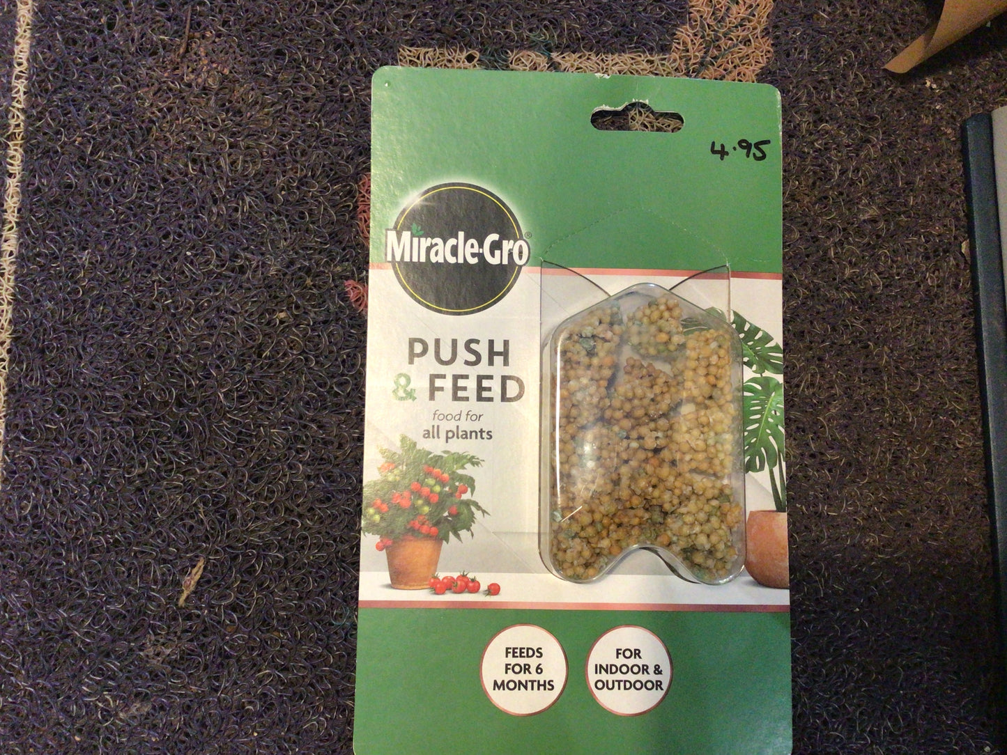 Miracle Gro push and feed