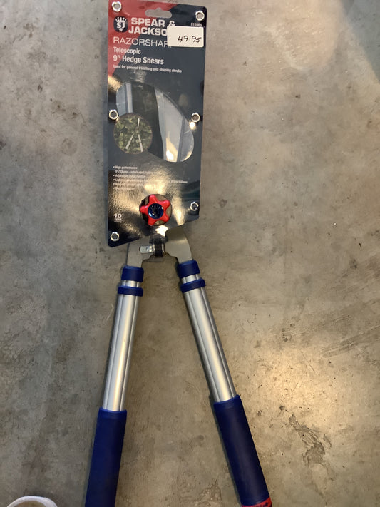 Spear & Jackson Razorsharp 9” Telescopic Hedge Shears