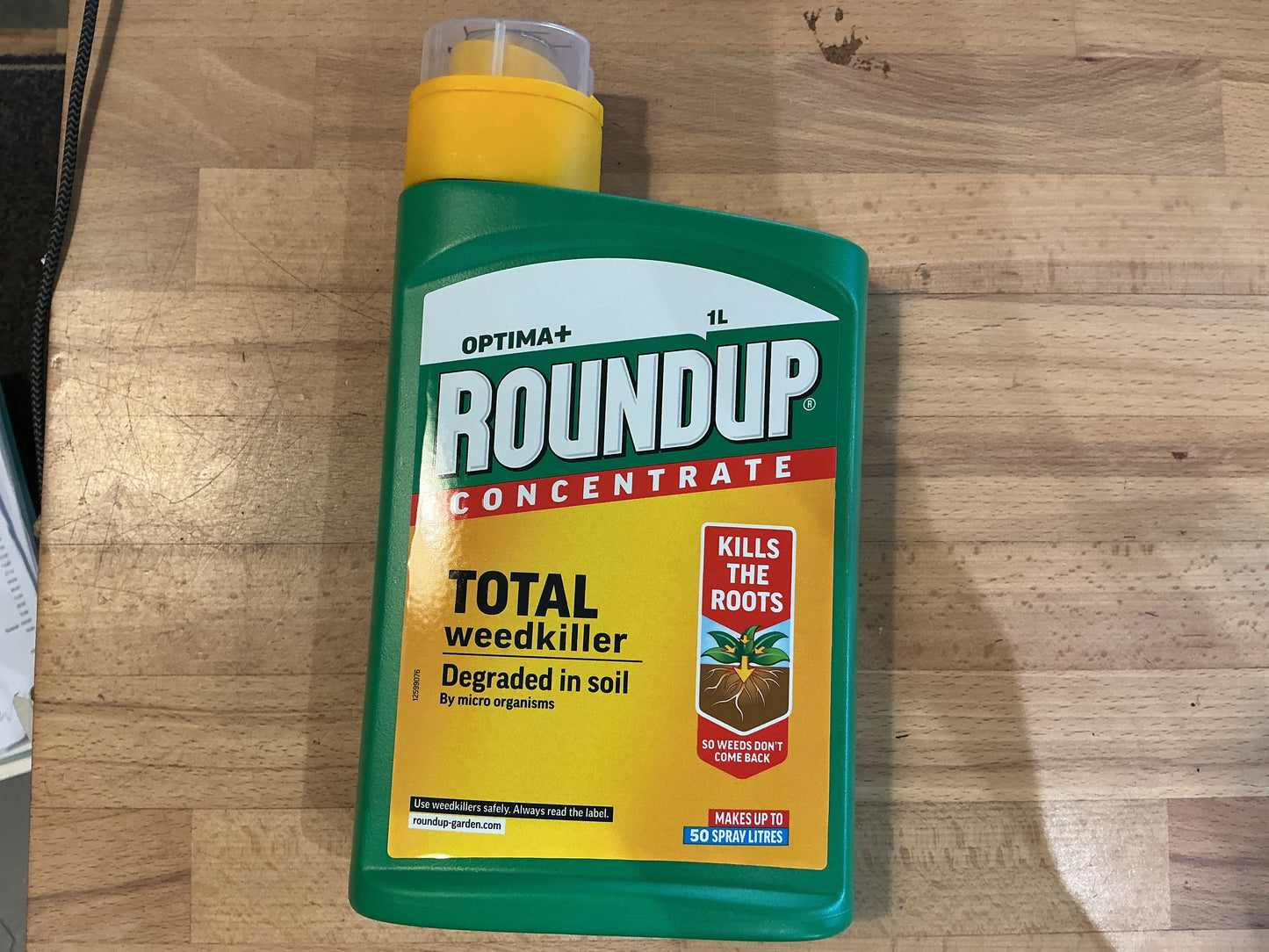 RoundUp Concentrate Total Weedkiller Optima+ Round Up