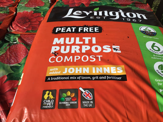 Levington Multi Purpose with added John Innes 50L