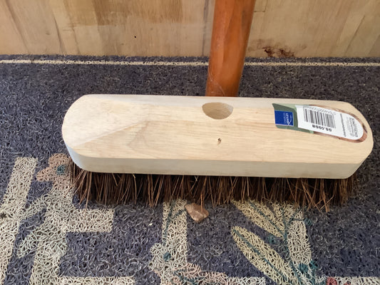 9” Deck scrub and handle