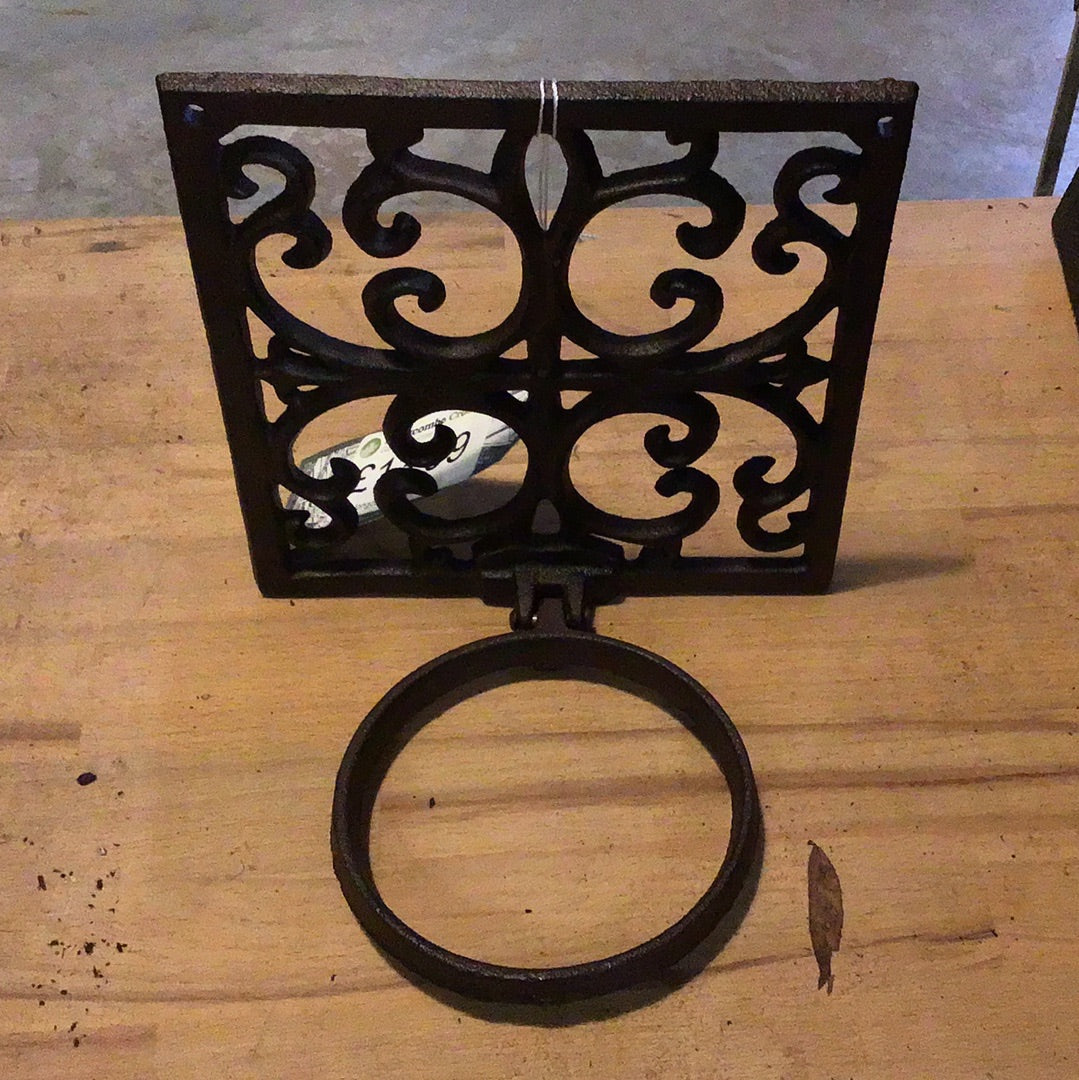 Cast Iron Flower Pot Holder