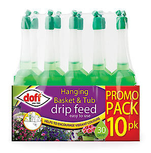 Doff Drip Feed for container and basket 10 x 30ml