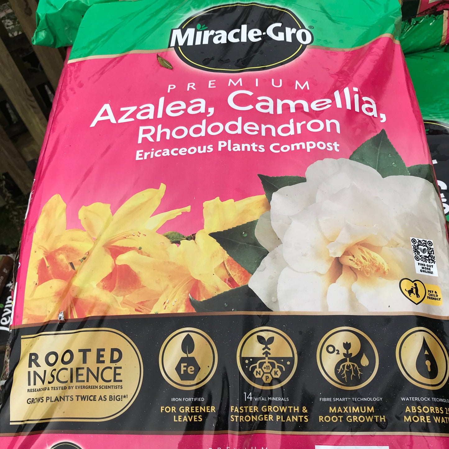 Miracle Gro Ericaceous Compost 40L