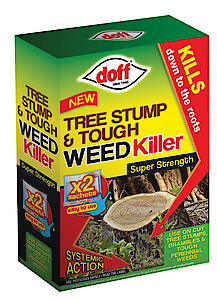 Doff Tree Stump & Tough Weedkiller