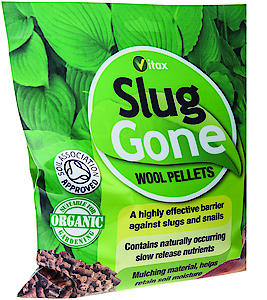 Vitax Slug be gone wool pellets