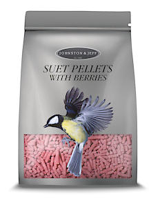 Johnston & Jeff Suet Pellets With Berries Bird Food