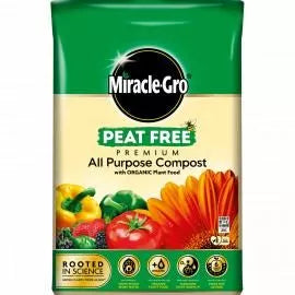 Miracle-Gro Peat Free/Organic Multipurpose Compost 40L