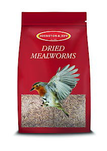 Johnston & Jeff Dried Mealworms Bird Food