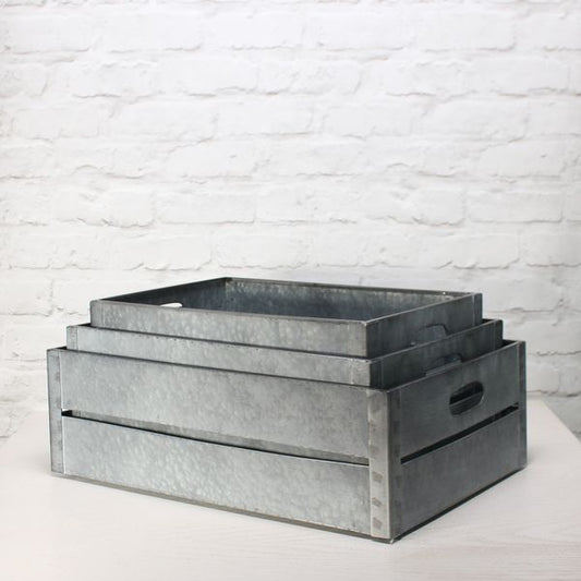 Zinc Antique Crates