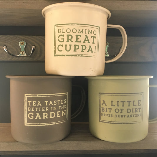 Mug - matt enamel mugs