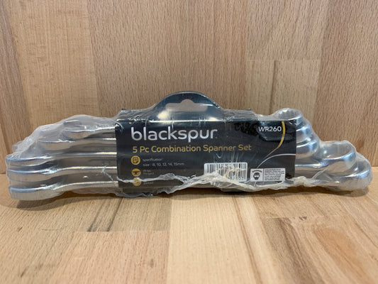 Blackspur 5pc Combination Spanner Set