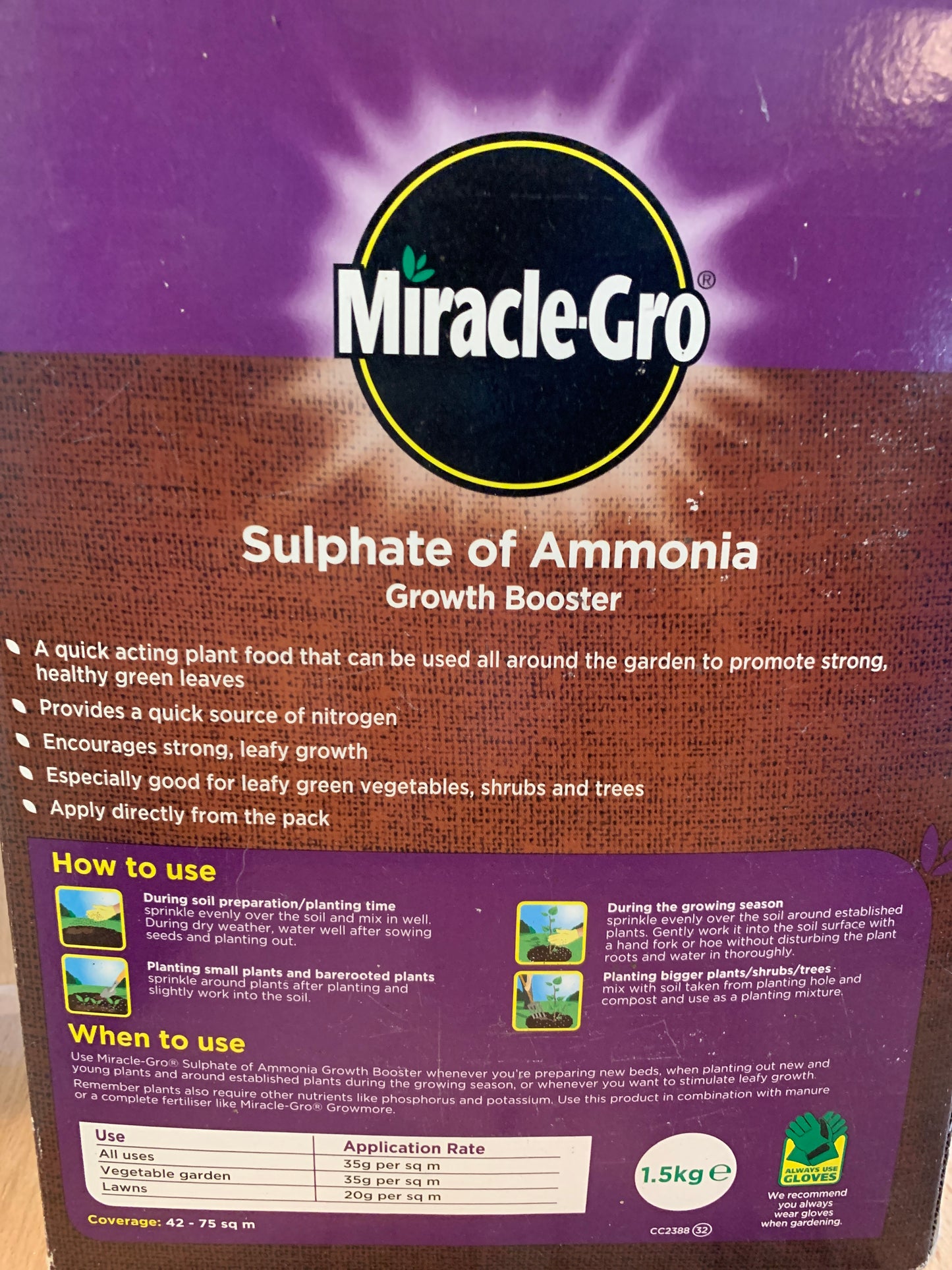 Miracle-Gro Sulphate Of Ammonia
