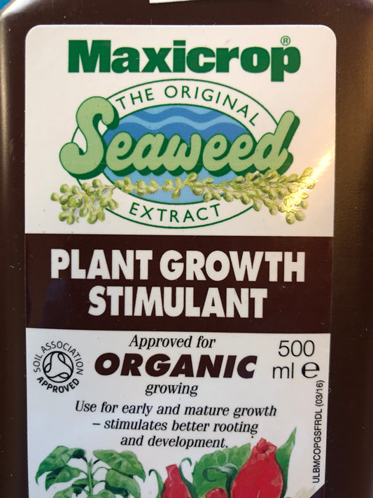 Maxicrop seaweed extract growth stimulant 500ml