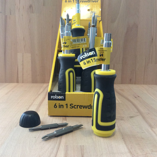 Rolson Screwdriver 6 in 1