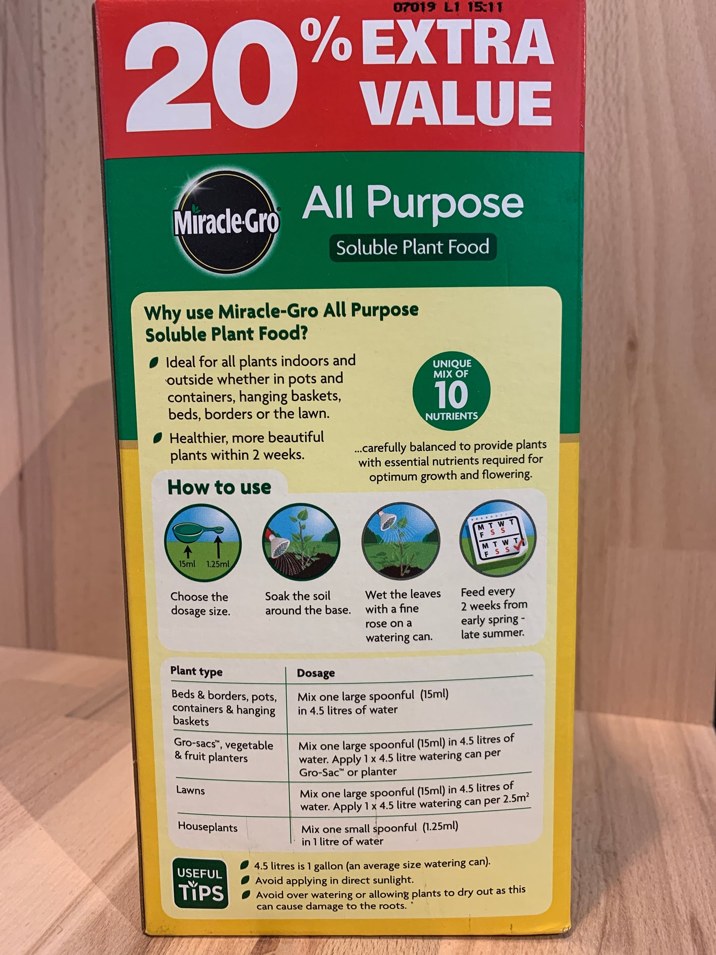 Miracle-Gro All Purpose Soluble Plant Food@