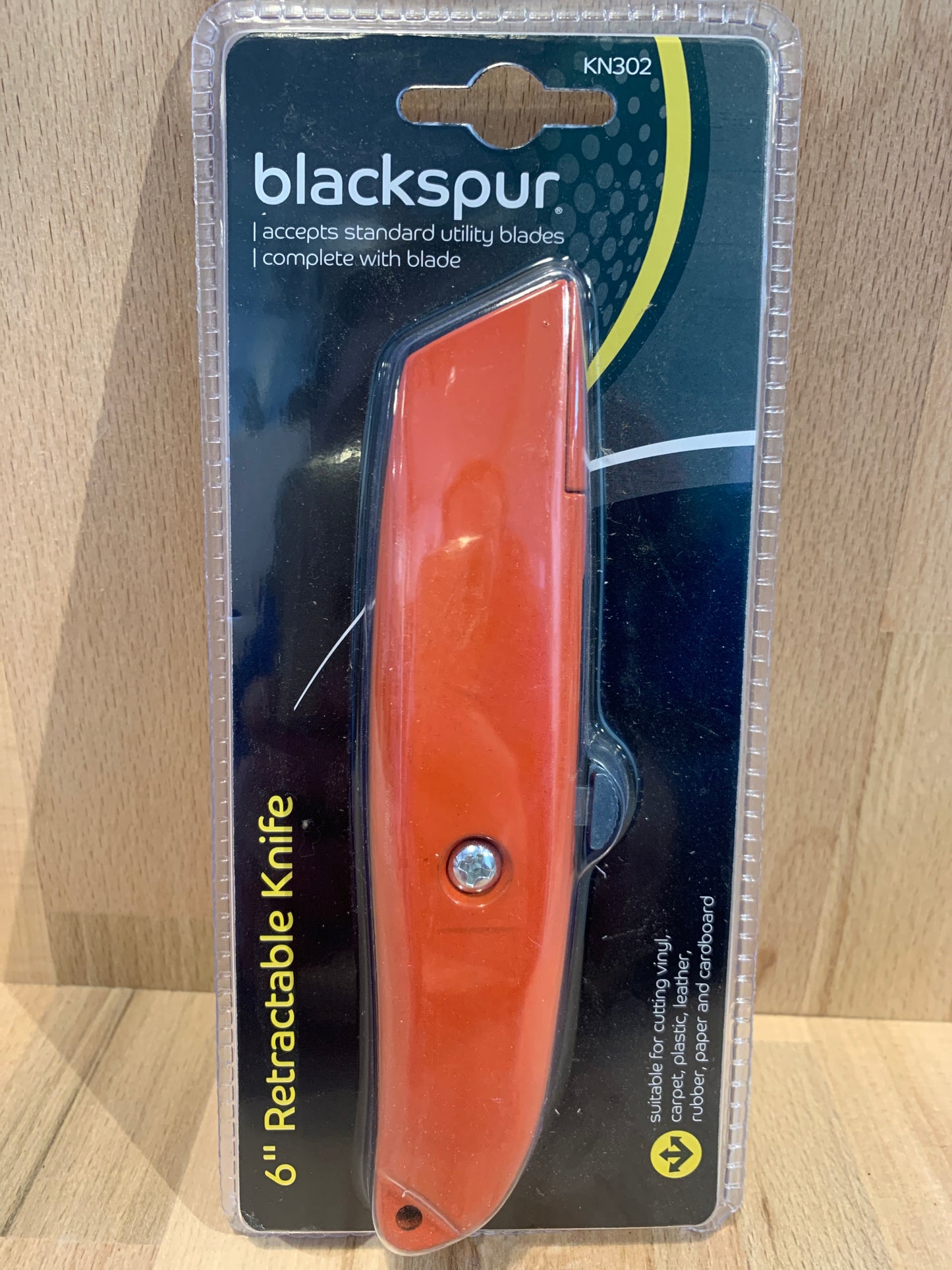 Blackspur 6" Retractable Knife