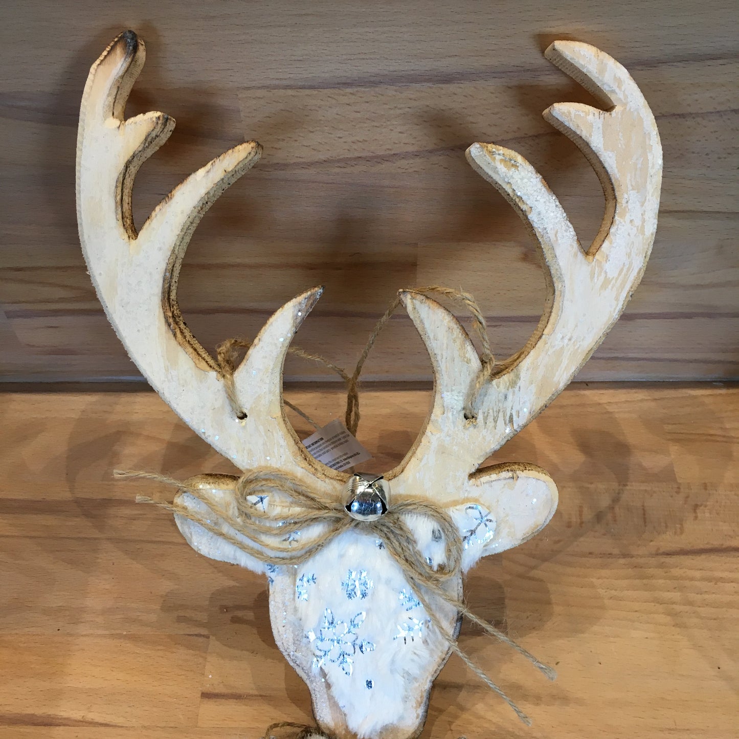 Rustic Wooden Stag Head plaque